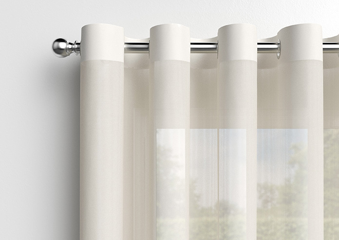 Pavia Voile, Cream Breeze - Made to Measure Curtains - Image 13